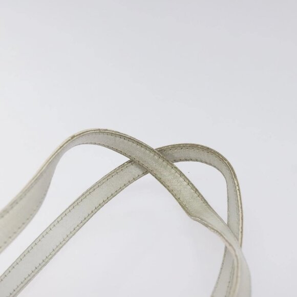 Christian Dior Trotter Canvas Tote Bag Pink Silver Auth - Picture 7 of 15